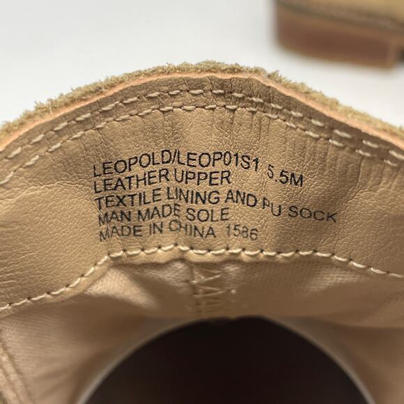 Steve Madden Women's Leopold Chelsea Boot Tan Suede Size 5.5M - Picture 9 of 15